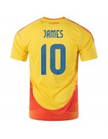 Kolumbie James Rodriguez #10 Domácí Dres Copa America 2024 Krátký Rukáv